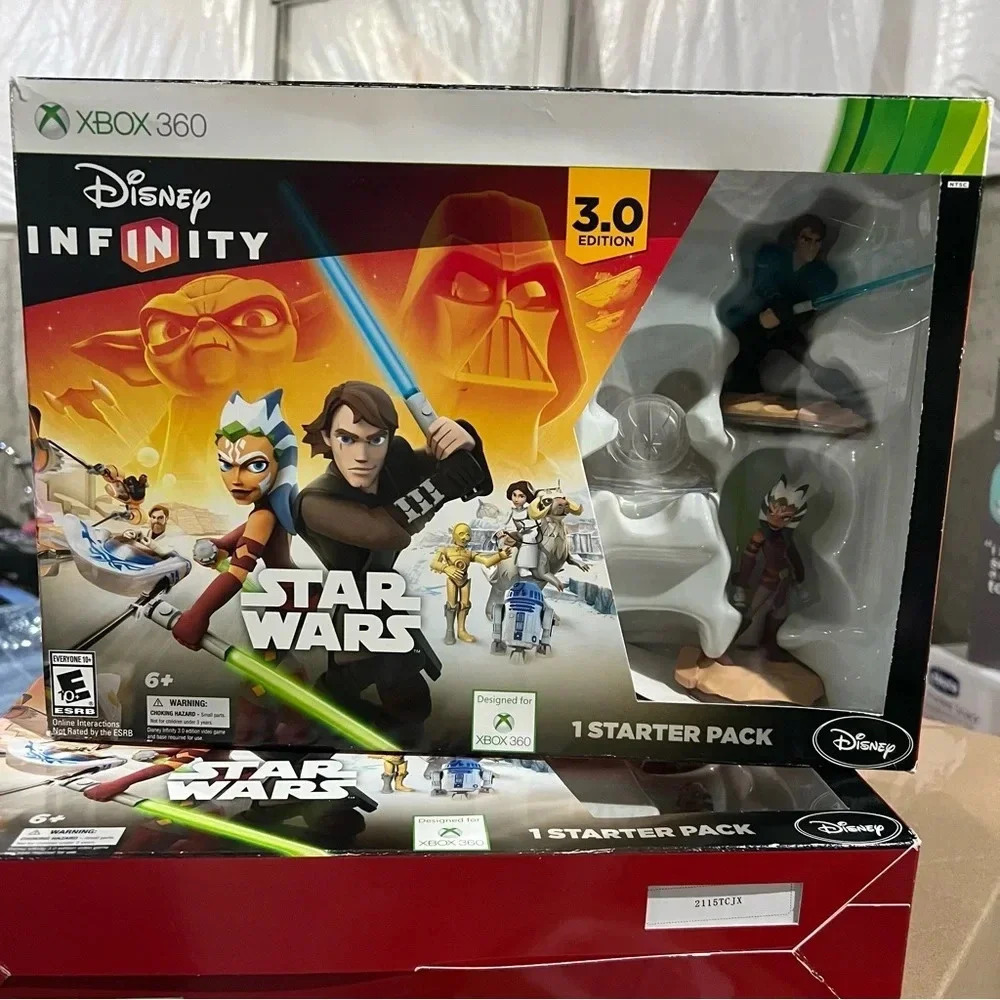 XBOX 360‎ Disney Infinity STAR WARS Video Game Starter Pack 3.0 Edition NEW